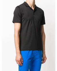 Мужская черная футболка-поло от Hydrogen