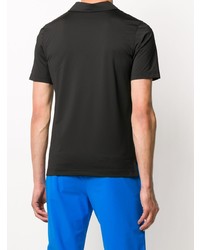 Мужская черная футболка-поло от Hydrogen