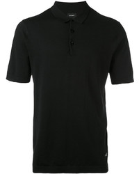 Мужская черная футболка-поло от Stampd
