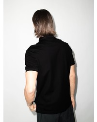 Мужская черная футболка-поло от Salvatore Ferragamo