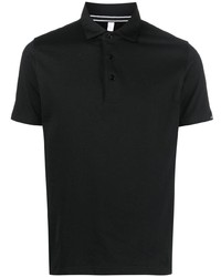 Мужская черная футболка-поло от Sun 68