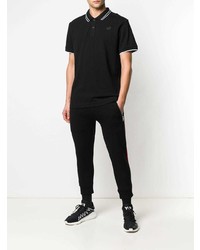 Мужская черная футболка-поло от McQ Alexander McQueen