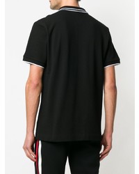 Мужская черная футболка-поло от McQ Alexander McQueen