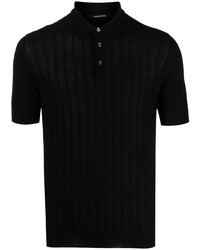 Мужская черная футболка-поло от Tagliatore