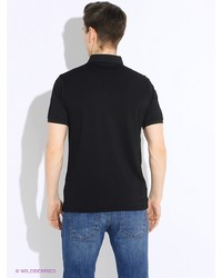 Мужская черная футболка-поло от Tom Farr