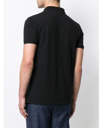 Мужская черная футболка-поло от MAISON KITSUNÉ
