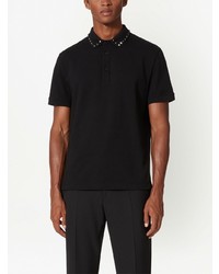 Мужская черная футболка-поло от Valentino