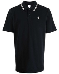 Мужская черная футболка-поло от Vans