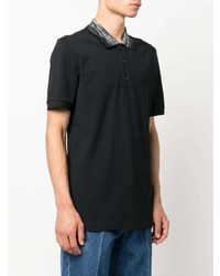 Мужская черная футболка-поло от Missoni