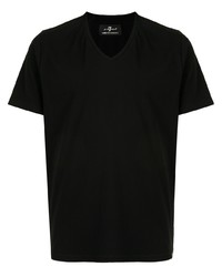 Мужская черная футболка с v-образным вырезом от 7 For All Mankind