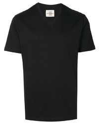 Мужская черная футболка с v-образным вырезом от Kent & Curwen