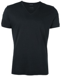 Мужская черная футболка с v-образным вырезом от Marc Jacobs