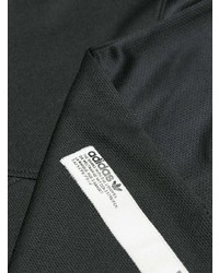 Мужская черная футболка с v-образным вырезом от adidas