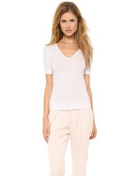 Женская черная футболка с v-образным вырезом от Rag and Bone