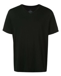 Мужская черная футболка с v-образным вырезом от SAVE KHAKI UNITED