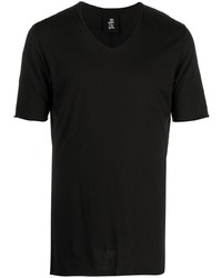Мужская черная футболка с v-образным вырезом от Thom Krom
