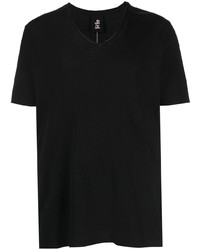 Мужская черная футболка с v-образным вырезом от Thom Krom