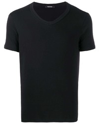 Мужская черная футболка с v-образным вырезом от Tom Ford