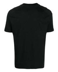 Мужская черная футболка с v-образным вырезом от Cenere Gb