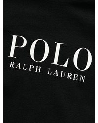 Мужская черная футболка с длинным рукавом с принтом от Polo Ralph Lauren