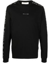 Мужская черная футболка с длинным рукавом от 1017 Alyx 9Sm
