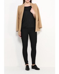 Женская черная футболка с длинным рукавом от Baon