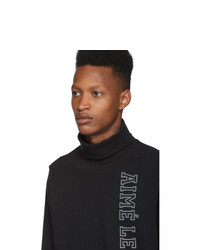 Мужская черная футболка с длинным рукавом от Aimé Leon Dore