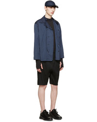 Мужская черная футболка с длинным рукавом от Satisfy