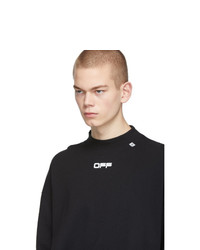 Мужская черная футболка с длинным рукавом от Off-White