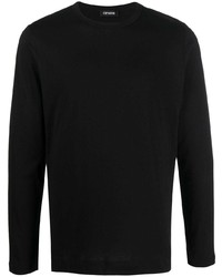 Мужская черная футболка с длинным рукавом от Cenere Gb