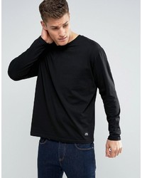 Мужская черная футболка с длинным рукавом от Cheap Monday