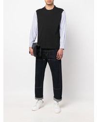 Мужская черная футболка с длинным рукавом от Comme Des Garcons SHIRT