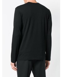 Мужская черная футболка с длинным рукавом от Comme Des Garcons SHIRT