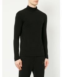 Мужская черная футболка с длинным рукавом от Roarguns