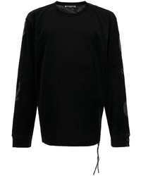 Мужская черная футболка с длинным рукавом от Mastermind World