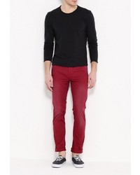 Мужская черная футболка с длинным рукавом от Mavi