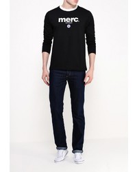 Мужская черная футболка с длинным рукавом от Merc