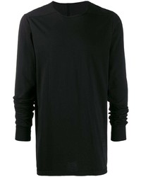 Мужская черная футболка с длинным рукавом от Rick Owens DRKSHDW