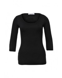 Женская черная футболка с длинным рукавом от Rinascimento