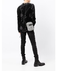 Мужская черная футболка с длинным рукавом от Mastermind World