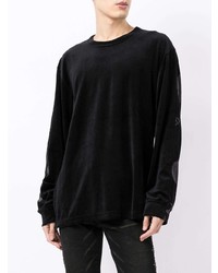 Мужская черная футболка с длинным рукавом от Mastermind World