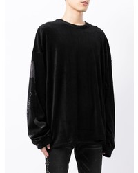 Мужская черная футболка с длинным рукавом от Mastermind World