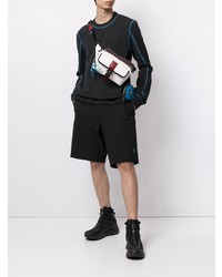 Мужская черная футболка с длинным рукавом от Bally