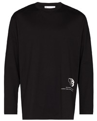 Мужская черная футболка с длинным рукавом от Y-3