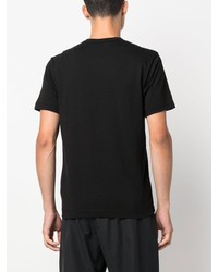 Мужская черная футболка с круглым вырезом в шотландскую клетку от Comme Des Garcons SHIRT