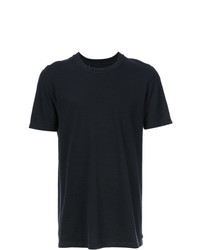 Мужская черная футболка с круглым вырезом с вышивкой от 11 By Boris Bidjan Saberi
