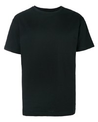 Мужская черная футболка с круглым вырезом с вышивкой от Intoxicated