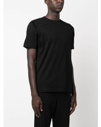 Мужская черная футболка с круглым вырезом с вышивкой от Karl Lagerfeld