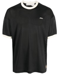 Мужская черная футболка с круглым вырезом с принтом от Advisory Board Crystals