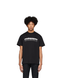 Мужская черная футболка с круглым вырезом с принтом от CARHARTT WORK IN PROGRESS